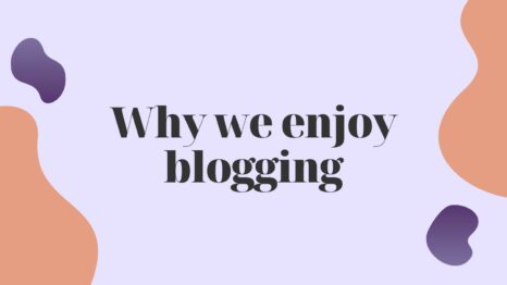 enjoy blogging